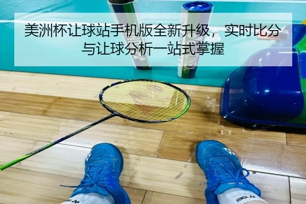 美洲杯让球站手机版全新升级，实时比分与让球分析一站式掌握