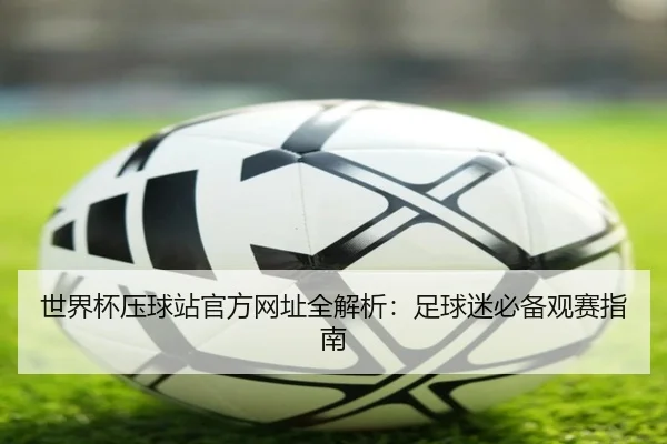 世界杯压球站官方网址全解析：足球迷必备观赛指南